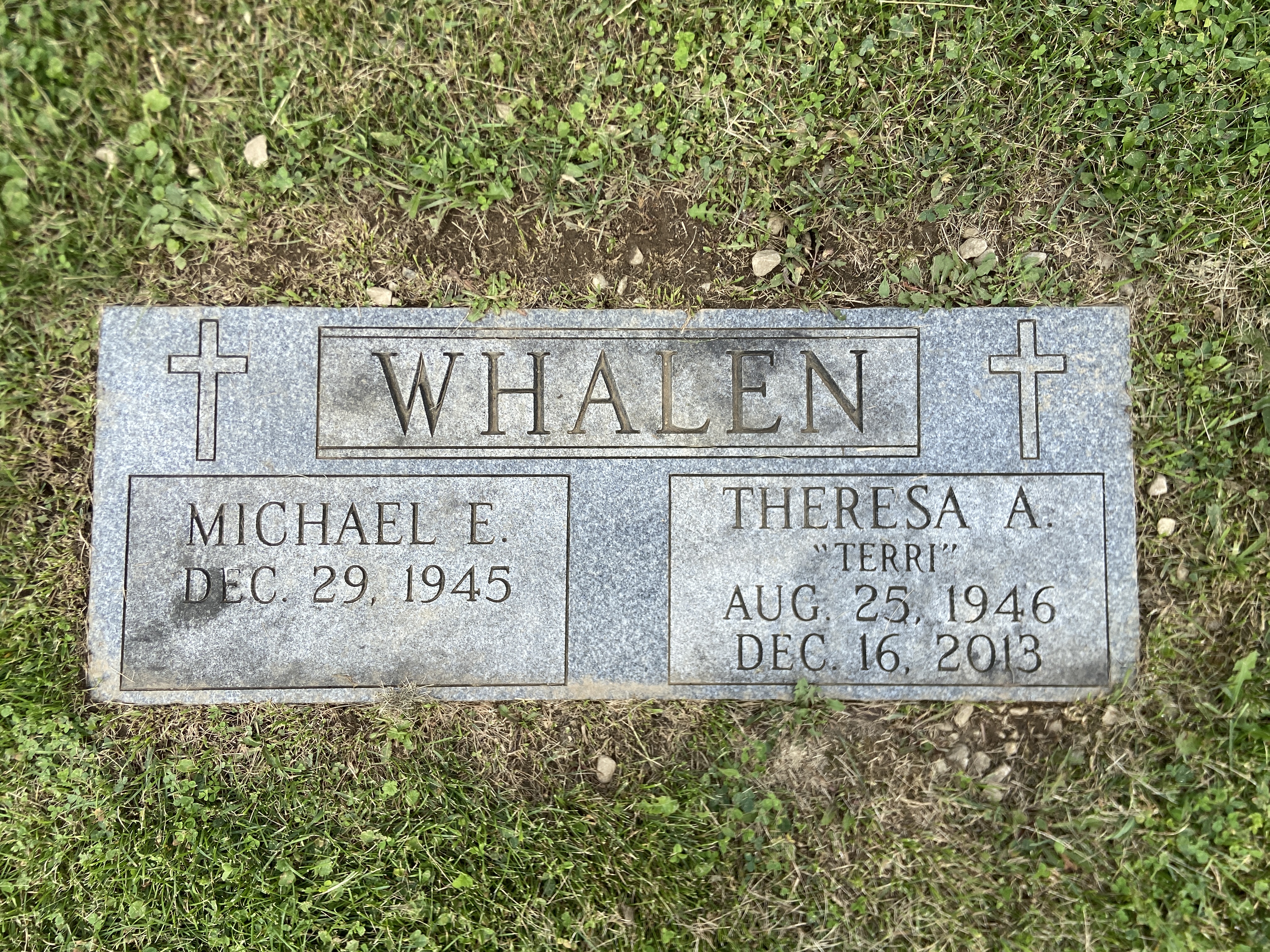 Grave photo of Theresa “Terri” A Whalen