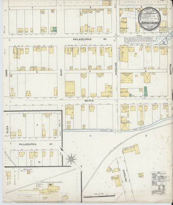 Barnesboro Sanborn Map July 1898