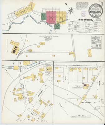Barnesboro Sanborn Map July 1903